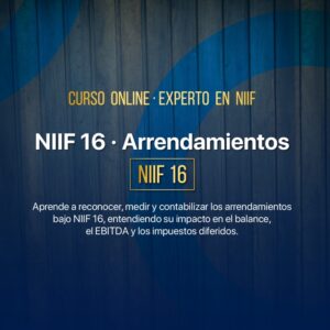 Taller de NIIF 16 Arrendamientos