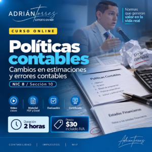 Biblioteca NIIF — Políticas contables, cambios en estimaciones y errores contables según las NIIF